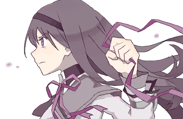 akemi homura (mahou shoujo madoka magica) drawn by yow