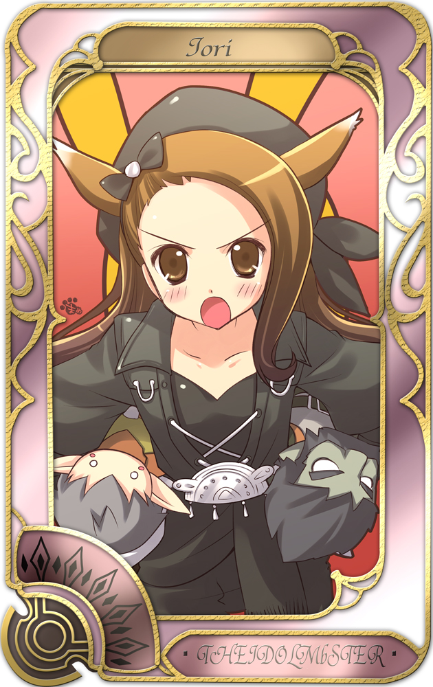 warrior of light and minase iori (idolmaster and 3 more) drawn by mame-p