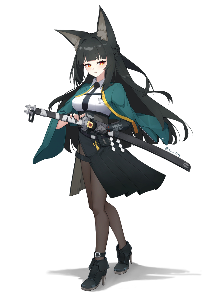 hoshimi miyabi (zenless zone zero) drawn by xsan_vanny