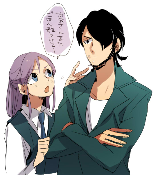 kudou fuyuka and kudou michiya (inazuma eleven) drawn by hiroaki_(angie)