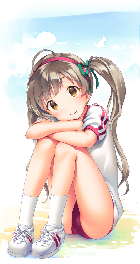 hakozaki serika (idolmaster and 2 more) drawn by kawaseki