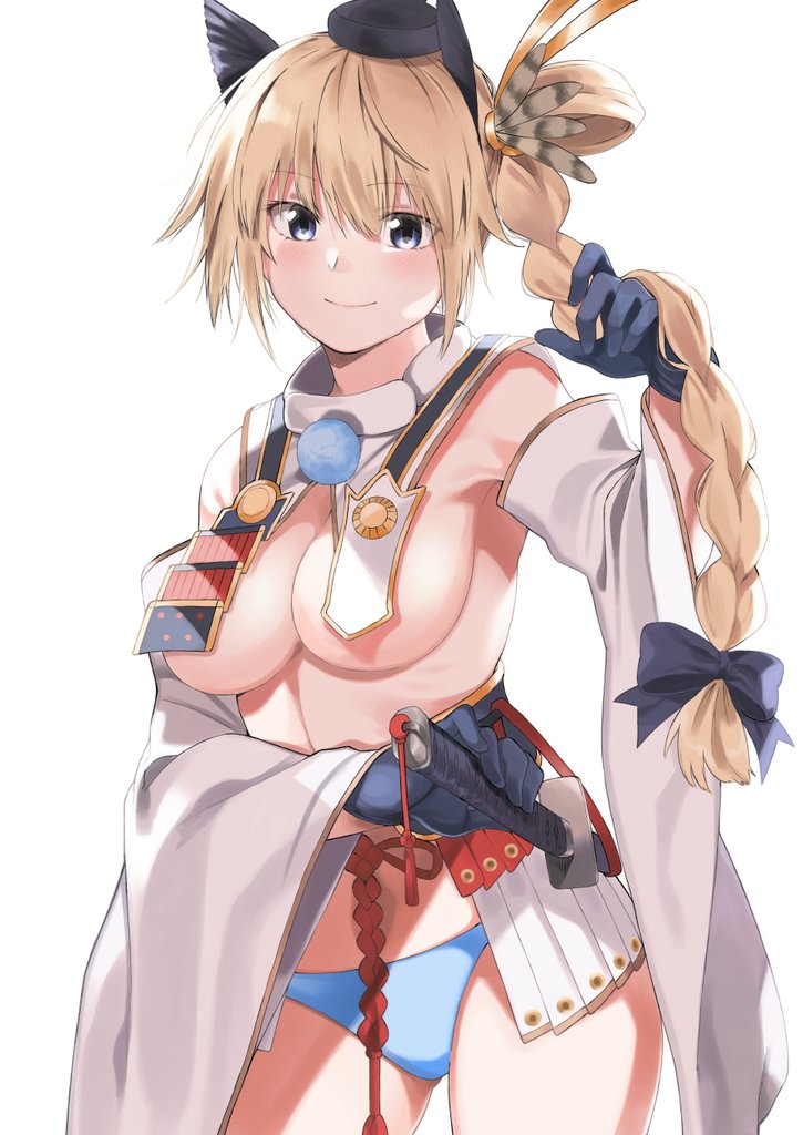 jeanne d'arc and ushiwakamaru (fate and 1 more) drawn by amu_(258shin)