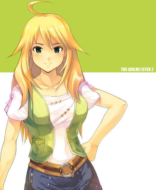 hoshii miki (idolmaster and 1 more) drawn by yn_red