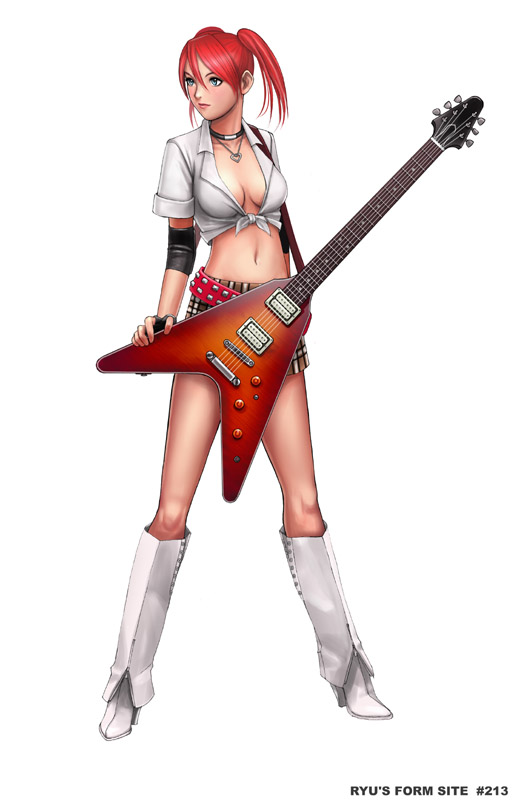 candy cane (rumble roses) drawn by ryu_(ryu's_form_site)