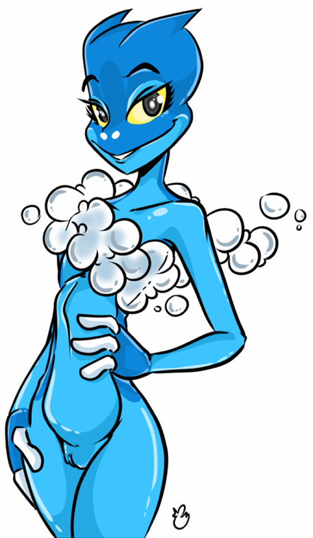 frogadier (pokemon and 1 more) drawn by ducky