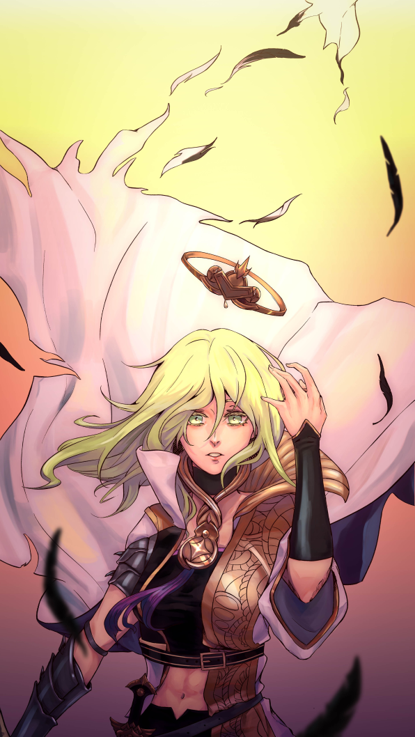 female byleth (fire emblem and 1 more) drawn by vduck