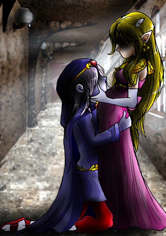 princess zelda and vaati (the legend of zelda and 1 more) drawn by pookiepenworks