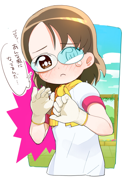 mizushima aya (precure and 1 more) drawn by moudoku_(decopon3rd)