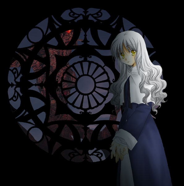 caren hortensia and angra mainyu (fate and 2 more)