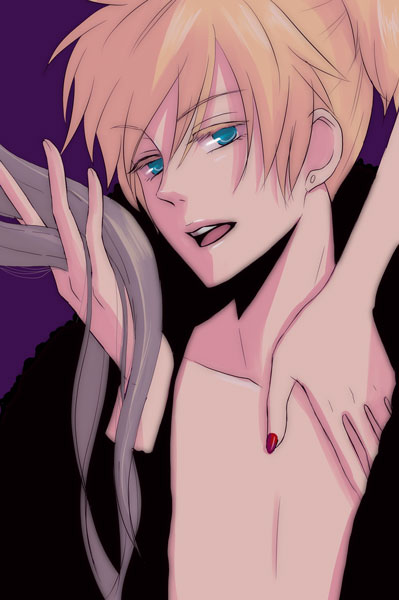 kagamine len, meiko, and yowane haku (vocaloid and 1 more) drawn by yunomi_(yunomi_imonuy)