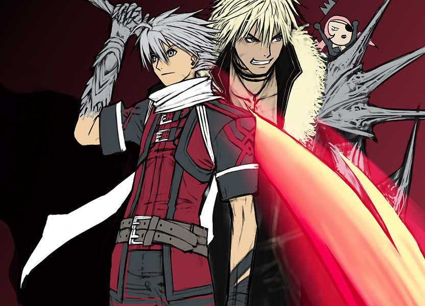 feel, almira, and leon (over zenith) drawn by sakamoto_mineji