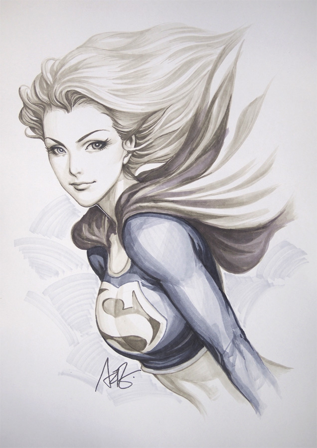 supergirl (dc comics and 1 more) drawn by stanley_lau