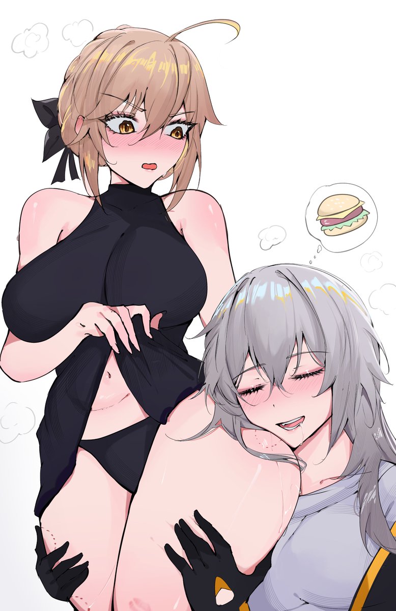 artoria pendragon, trailblazer, stelle, and saber alter (fate and 3 more) drawn by arnkun