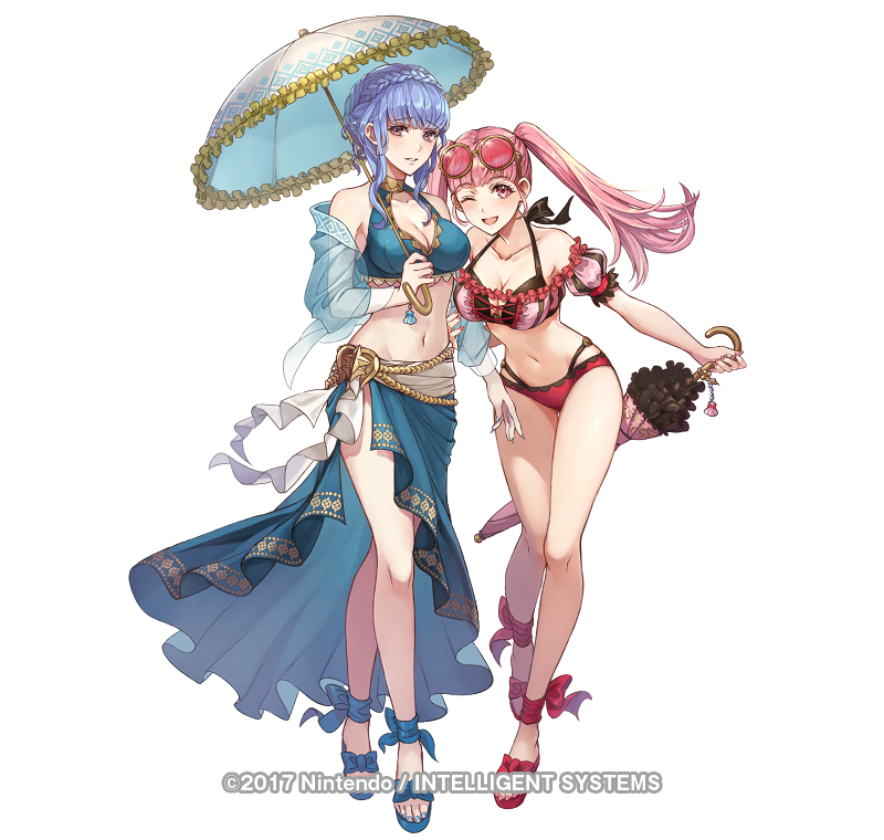 hilda valentine goneril and marianne von edmund (fire emblem and 2 more) drawn by nijihayashi