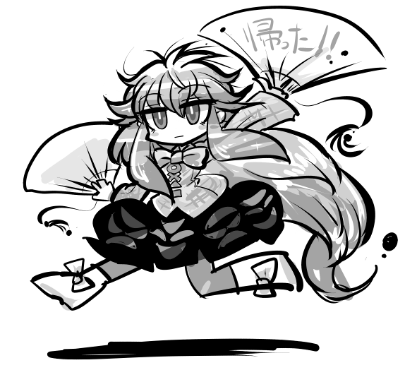 hata no kokoro (touhou) drawn by yt_(wai-tei)