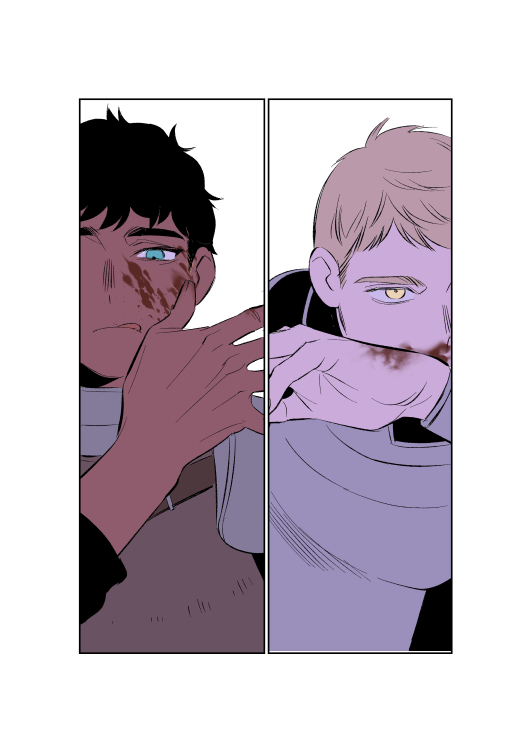 laios touden and kabru (dungeon meshi) drawn by daki_info