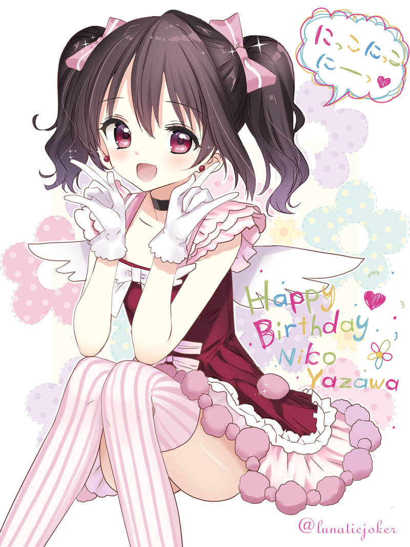 yazawa nico (love live! and 1 more) drawn by tsukigami_runa