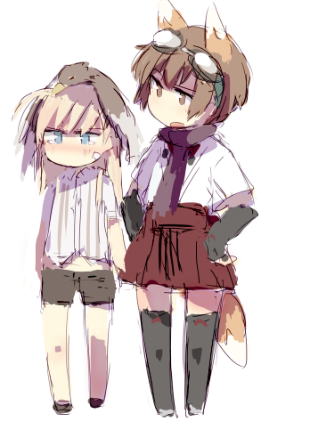 hanna-justina marseille and katou keiko (world witches series and 1 more) drawn by ohashi_(hashidate)