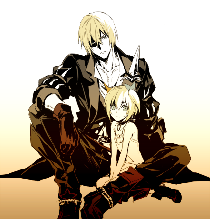 edna and eizen (tales of and 2 more) drawn by xia_(ryugo)