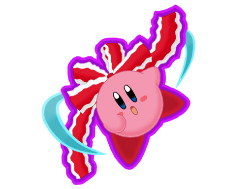 kagiyama hina and kirby (touhou and 1 more)