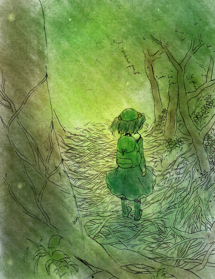kawashiro nitori (touhou) drawn by eiri_(gb-delta)