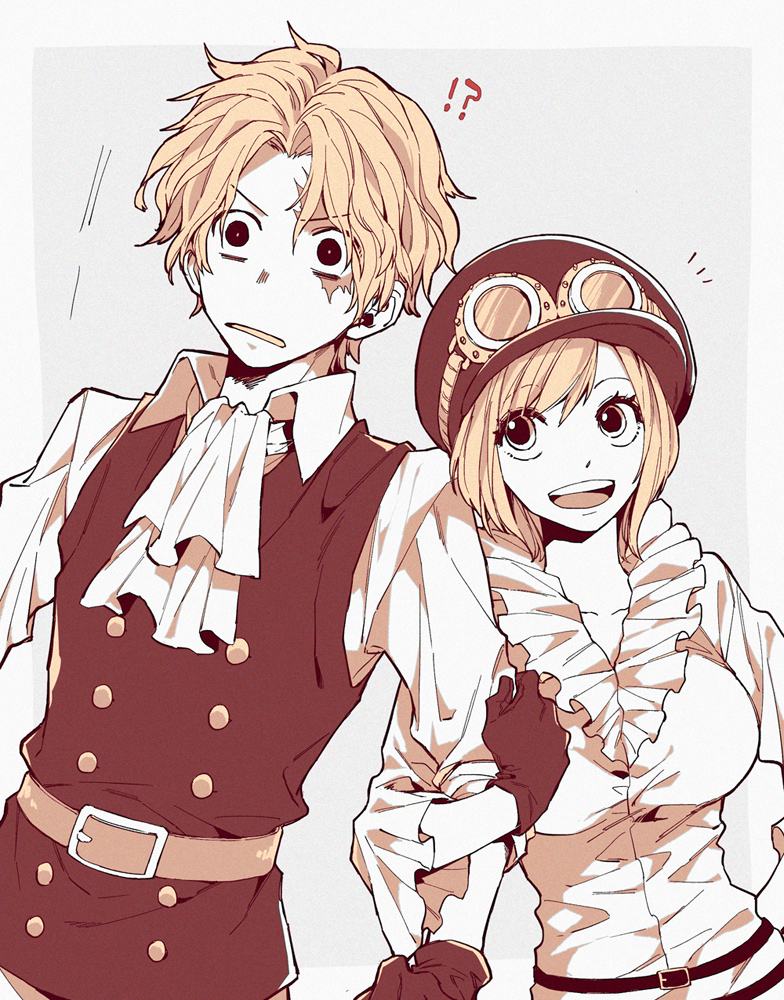 sabo and koala (one piece) drawn by hoyano_(maimai)