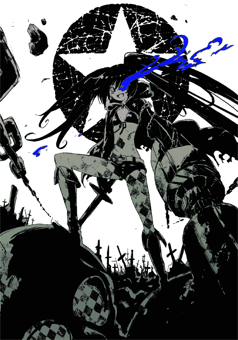 black rock shooter (black rock shooter) drawn by acm
