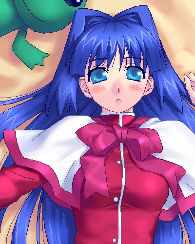 minase nayuki and keropii (kanon) drawn by zen_(kamuro)