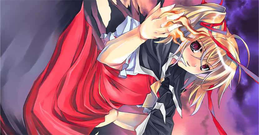 flandre scarlet (touhou and 1 more) drawn by aburidashi_zakuro