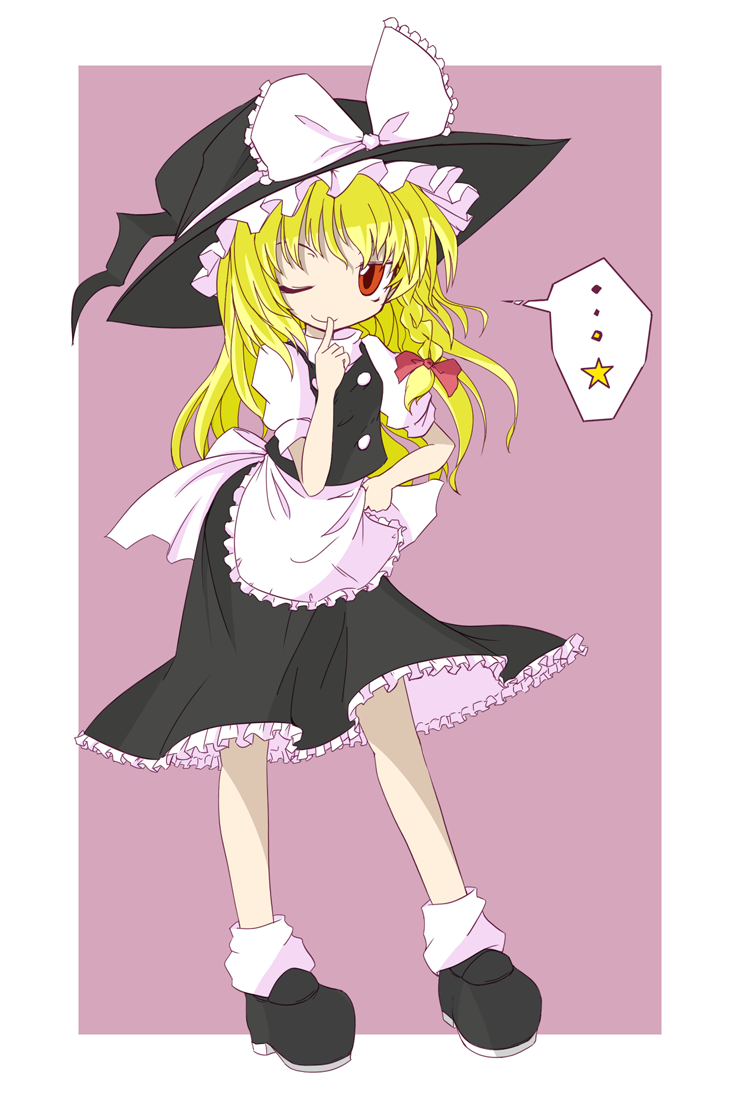 kirisame marisa (touhou) drawn by neki-t and rakueru