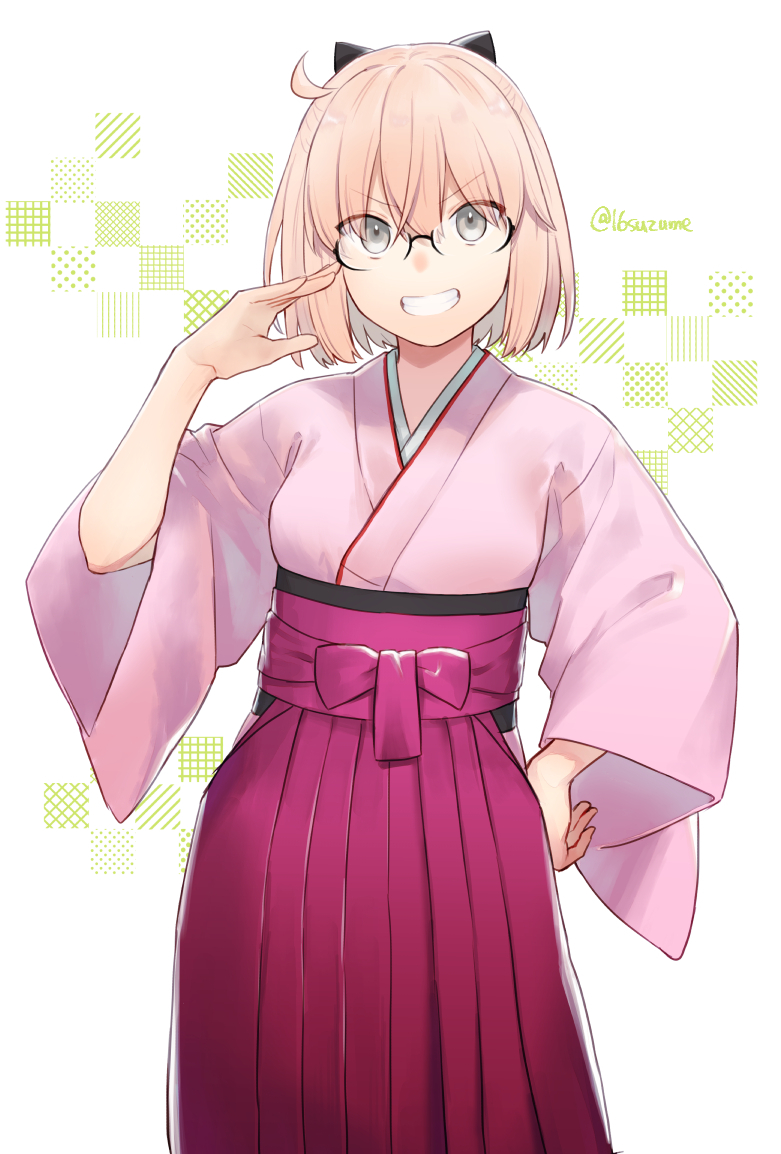 okita souji (fate and 2 more) drawn by somemiya_suzume