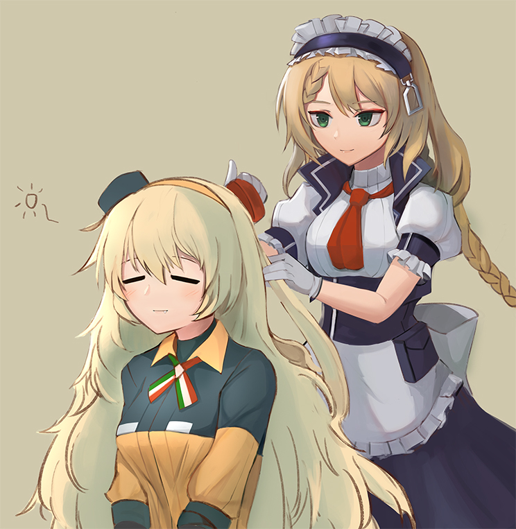 g36 and s.a.t.8 (girls' frontline) drawn by lion_(dielion)