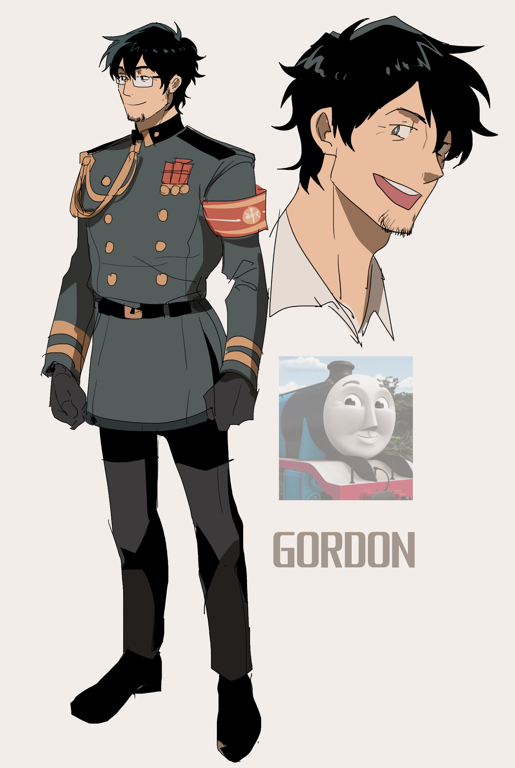 Gordon The Big Engine Thomas The Tank Engine Drawn By Kendy Revolocities Danbooru