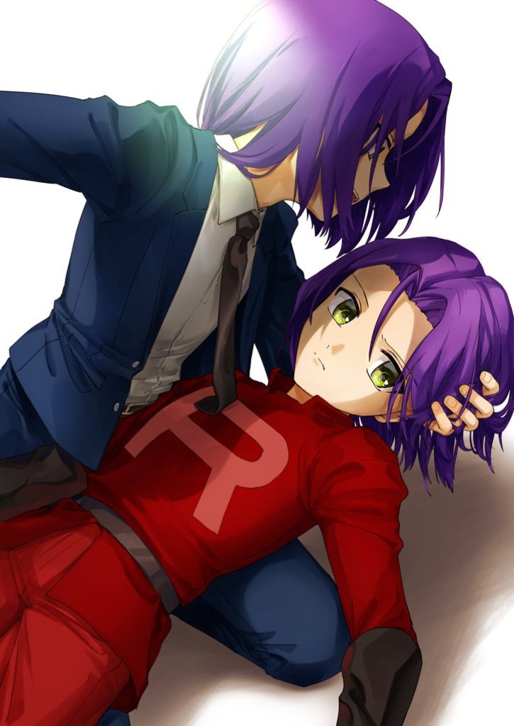 james (pokemon) drawn by denney_(sukeru_ramune) and dny36720