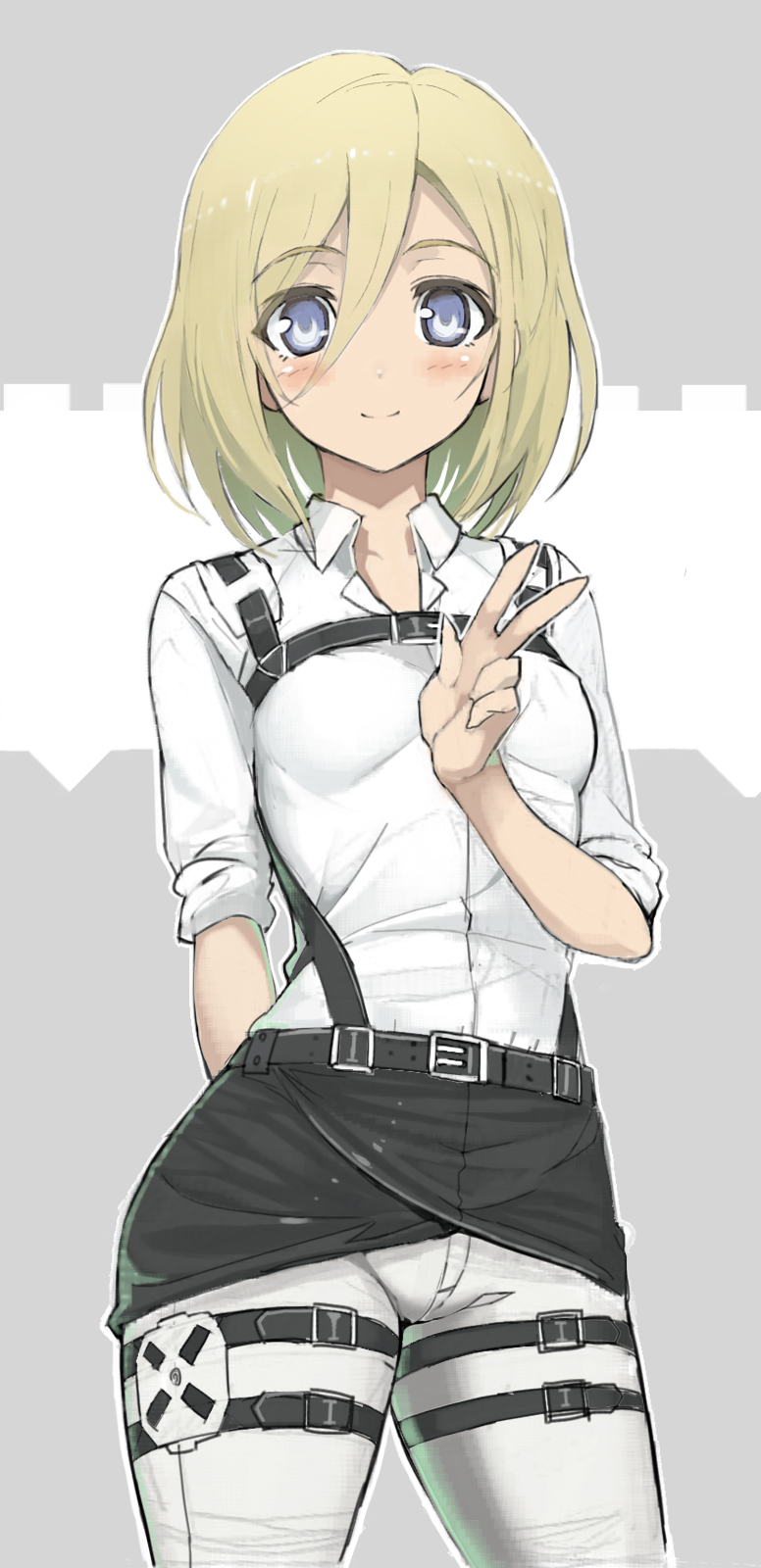 krista lenz (shingeki no kyojin) drawn by namaniku_atk