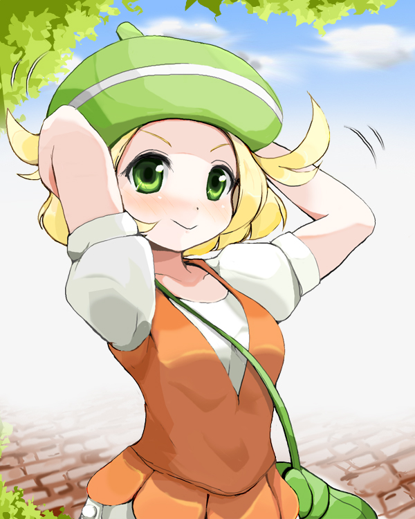bianca (pokemon and 1 more) drawn by rakkogawa_rinro