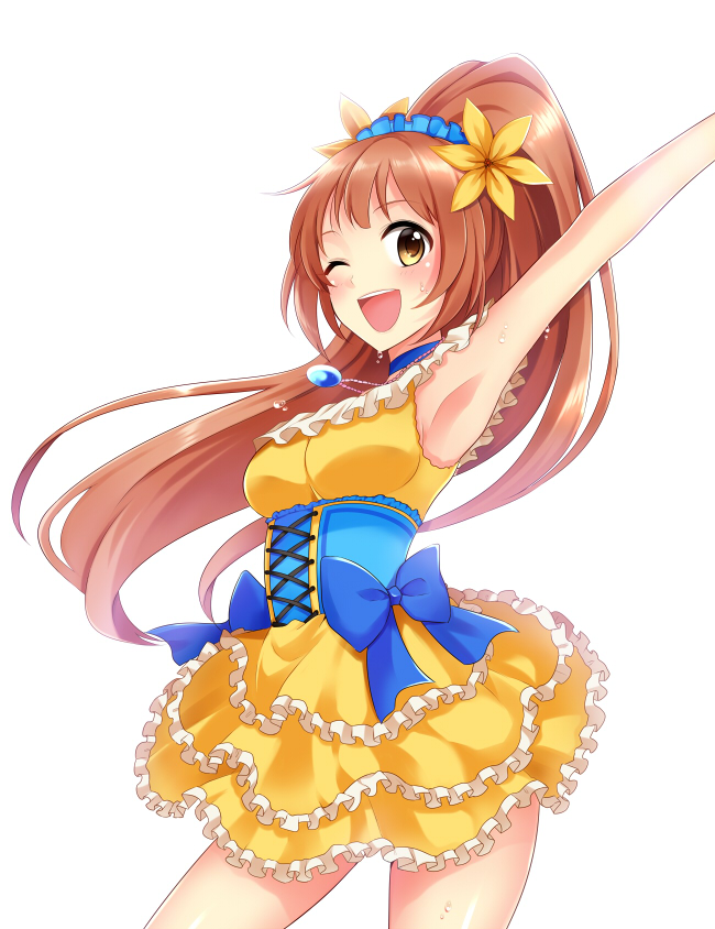 wakabayashi tomoka (idolmaster and 1 more) drawn by pu_uq