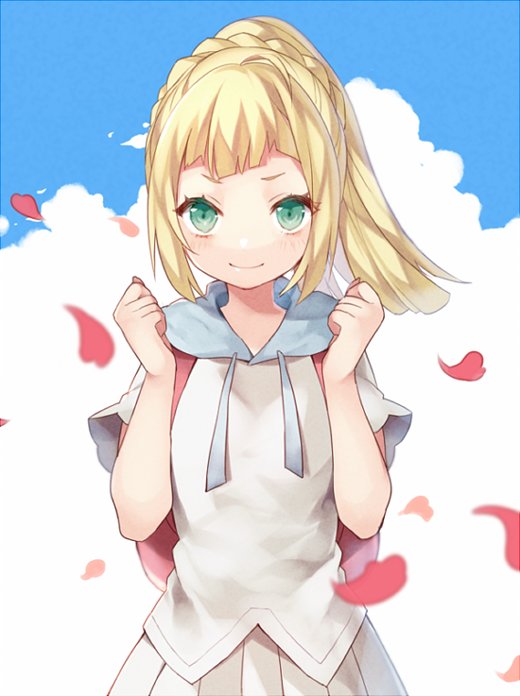 lillie (pokemon and 1 more) drawn by ocometto