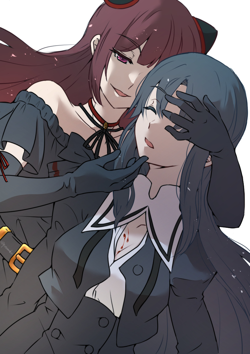 shirai yuyu and gozen (assault lily) drawn by numanuma