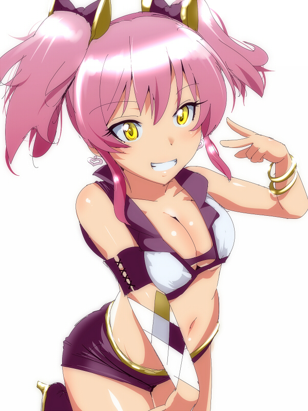 jougasaki mika (idolmaster and 1 more) drawn by hyudora