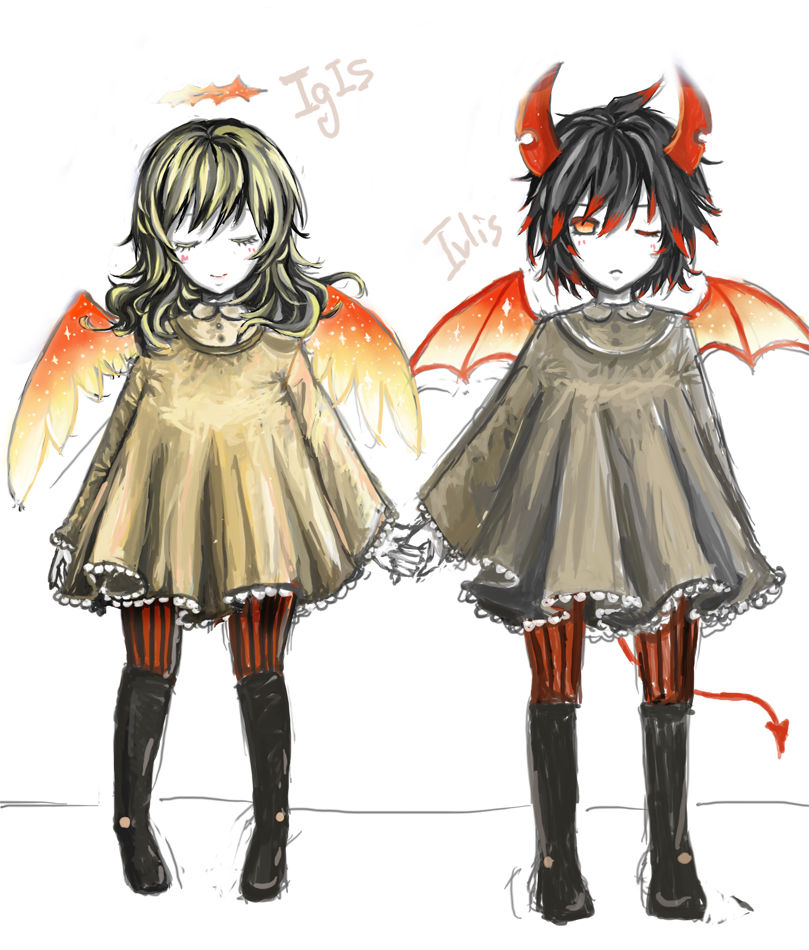 ivlis and igls unth (funamusea and 2 more) drawn by wan_(kittychu12)