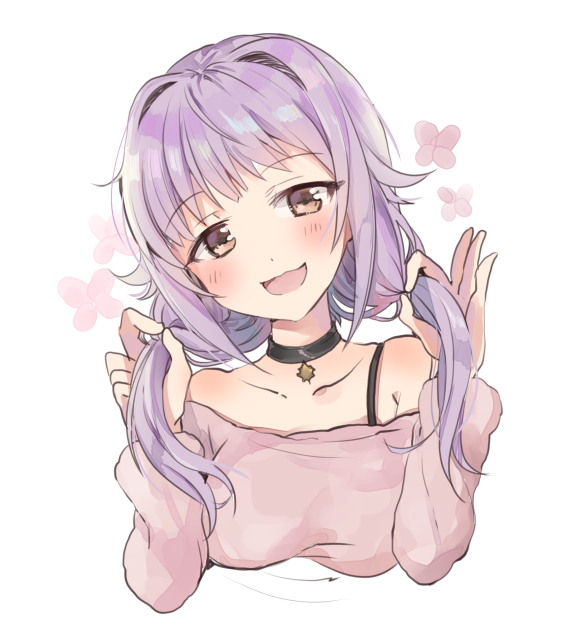 koshimizu sachiko (idolmaster and 1 more) drawn by chocho_(homelessfox)