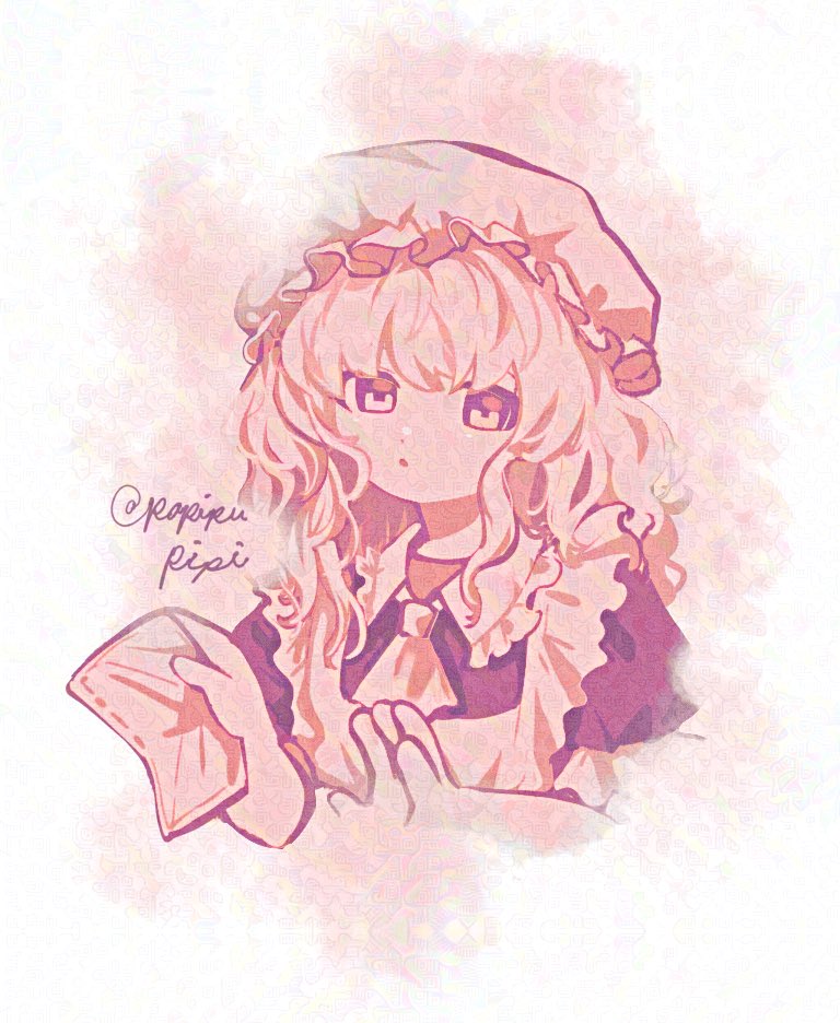 cleaning maid (touhou and 1 more) drawn by papipu_pipi