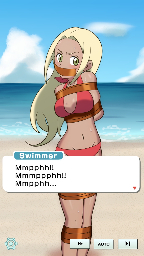swimmer (pokemon and 2 more) drawn by harusame_zensen