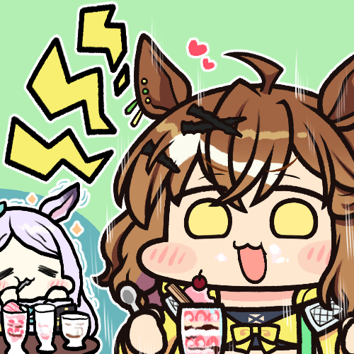 mejiro mcqueen and jungle pocket (umamusume) drawn by jazz_jack