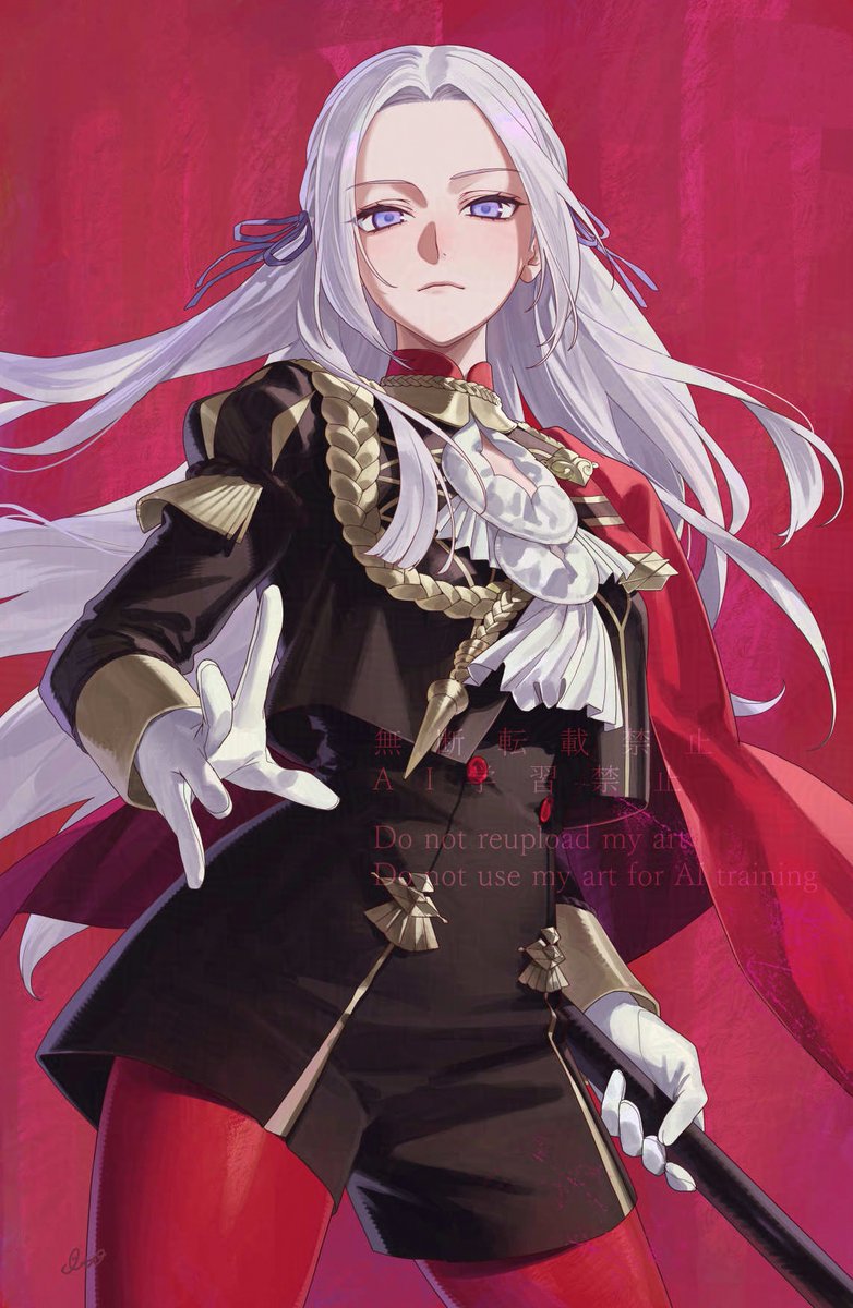 edelgard von hresvelg (fire emblem and 1 more) drawn by itou_(very_ito)