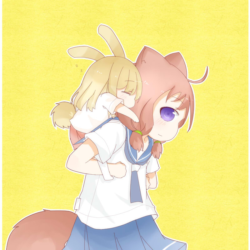 takei hisa and fukuji mihoko (saki) drawn by fud