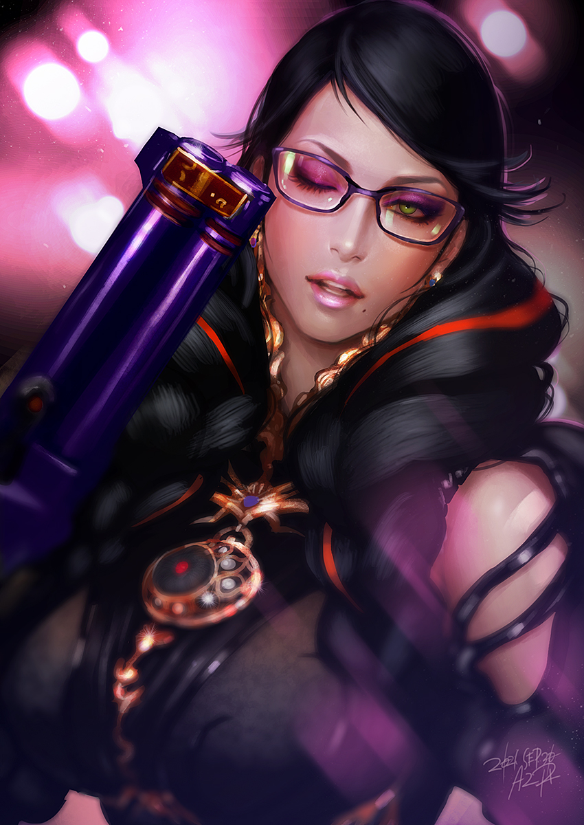 bayonetta (bayonetta and 1 more) drawn by az_pt
