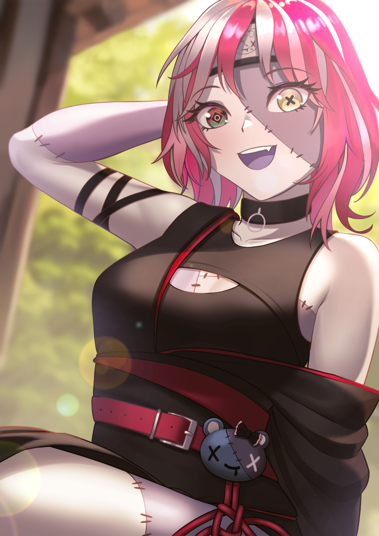 kureiji ollie (hololive and 1 more) drawn by cipher4109