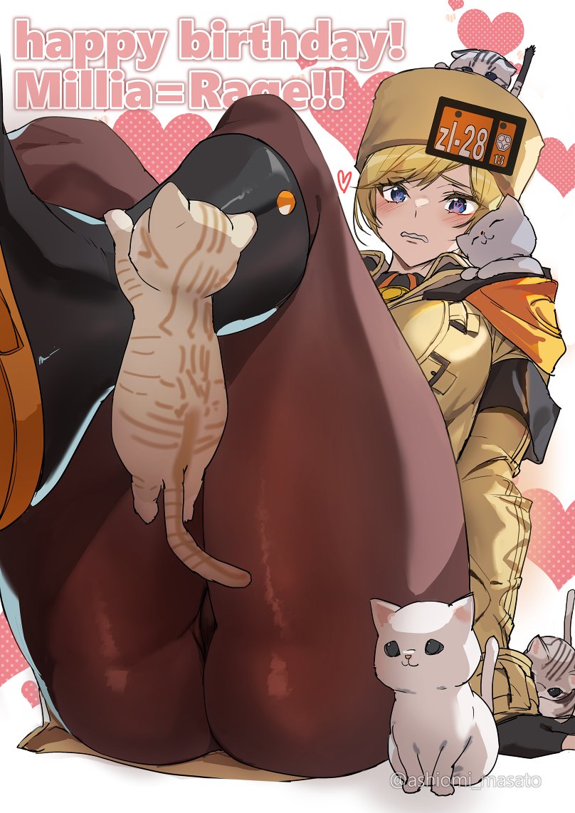 millia rage (guilty gear and 1 more) drawn by ashiomi_masato